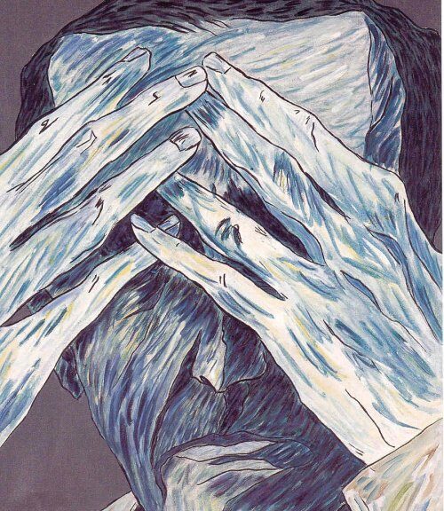 Portre, tuval üzerine yağlı boya, 70x50 cm, 1994